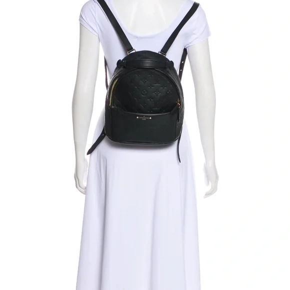 Louis Vuitton Sorbonne Black Empreinte Backpack - Picture 2 of 14